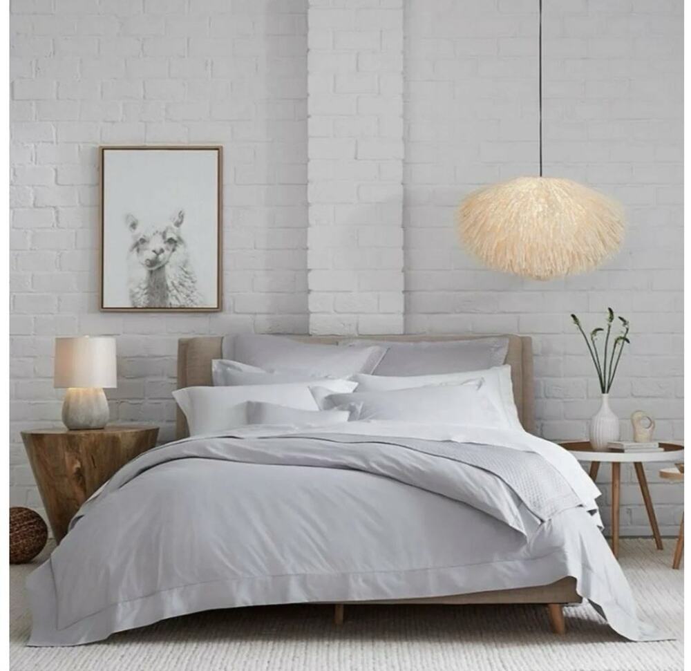 Sferra Celeste King Flat Sheet Tin